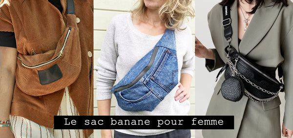 Guide-sac banane femme