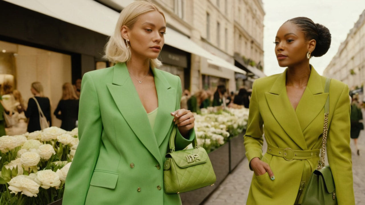 Comment porter le vert ?