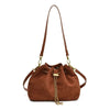 Petit sac seau camel