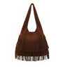 Sac frange daim