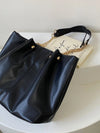 grand sac seau noir