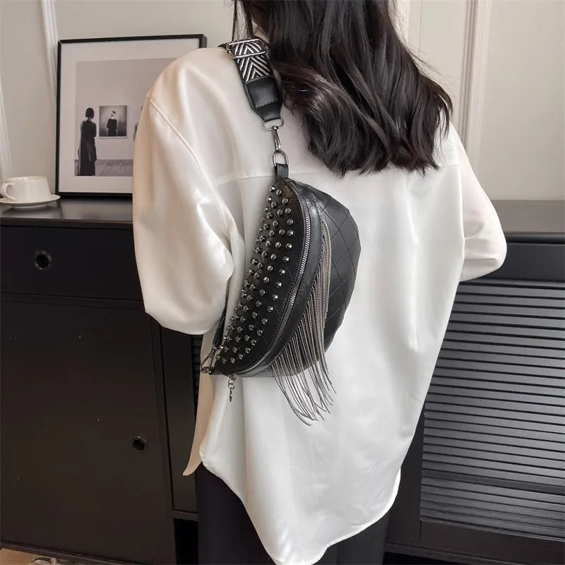 Sac banane clouté Sac Seau - Main Image