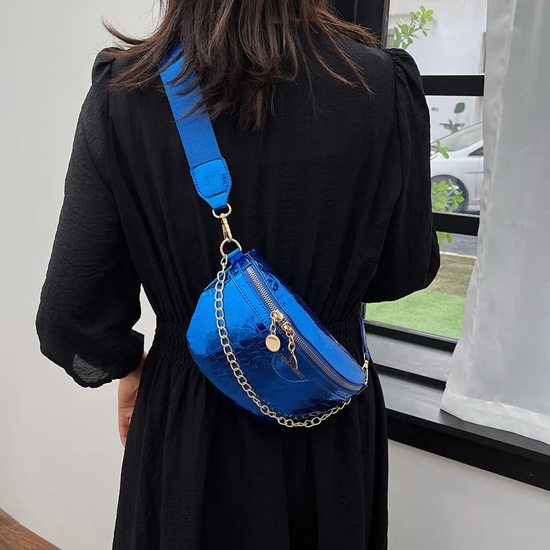 Nike - Heritage - Sac banane - Bleu marine et blanc Nike - Heritage - Sac banane - Bleu marine et blanc
