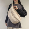 Sac bandoulière XXL velours