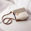 sac bicolore beige