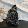 Sac sequin argent