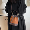 sac seau marron travail elegant