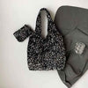 Sac sequin argent