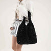 sac sequin noir paillette
