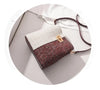 sac tweed bordeau
