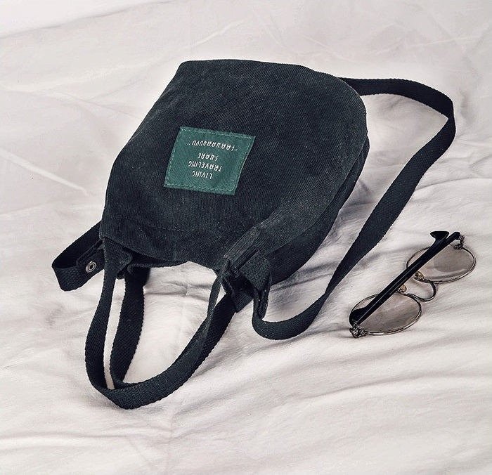 sac velours noir Sac Seau