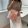 sac matelasse rose