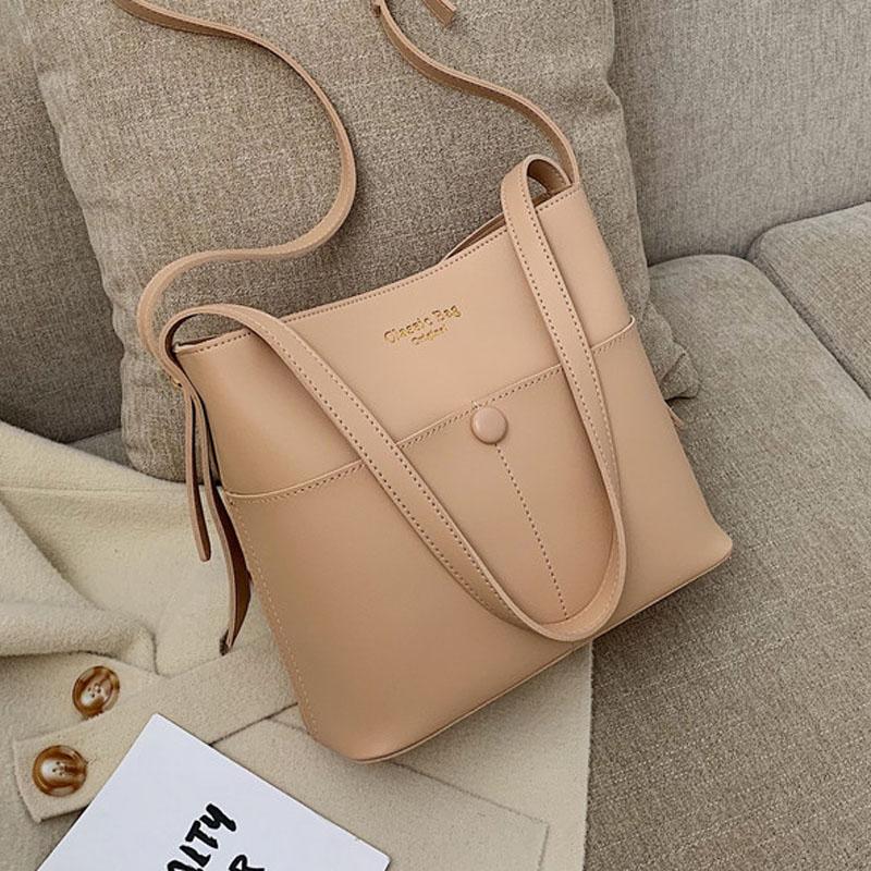 sac seau beige