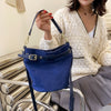 sac seau bleu guess