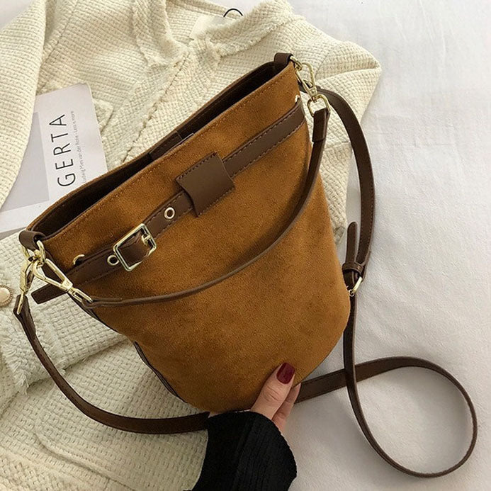 sac seau daim camel