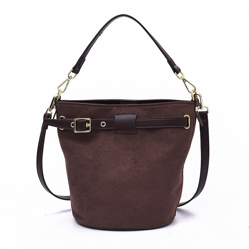 sac seau guess marron