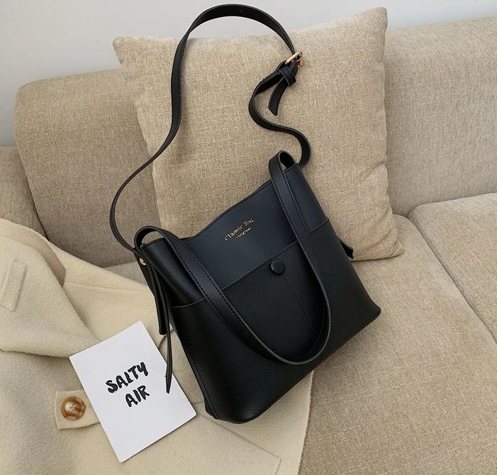 sac seau noir