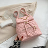 sac seau matelasse rose