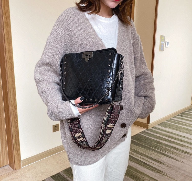 sac a main vintage noir elsa