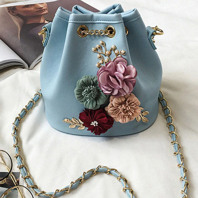 sac seau bleu