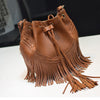 sac a main en cuir a franges